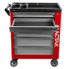 Тележка инструментальная "НОВА", 7 ящиков, красная МАСТАК 521-07580R