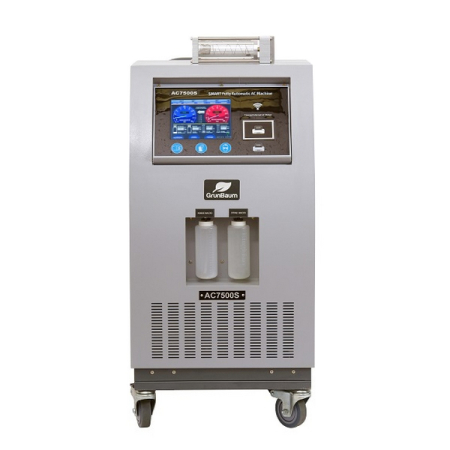 Установка для заправки автокондиционеров автоматическая GrunBaum AC7500S Smart Flushing