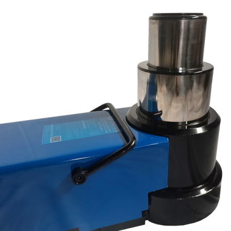 Домкрат подкатной пневмогидравлический, двухштоковый, 100/50 т, AE&T HJ-100/50