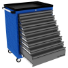 Тележка инструментальная, 8 ящиков, синяя, Верстакофф PROFFI 950.8