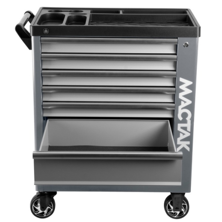 Тележка инструментальная "НОВА", 7 ящиков, серая МАСТАК 521-07580G