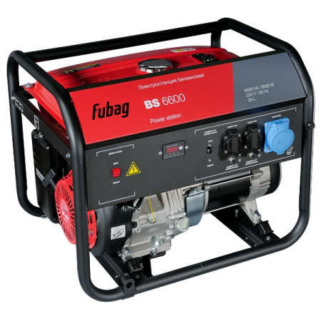 Генератор (электростанция) бензиновый Fubag BS 6600