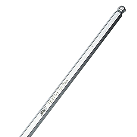 Ключ шестигранный Т-образный 3 мм, шаровый, JTC-784703 Ключ шестигранный Т-образный 3 мм, шаровый, JTC-784703