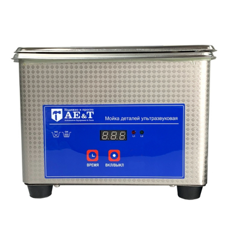 Мойка деталей ультразвуковая 0.8 л, без подогрева, AE&T TC-08T