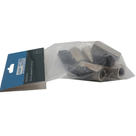 Вентиль пневматический шаровый F1/4"-F1/4", 5 шт, KraftWell KRW-BV14F-5