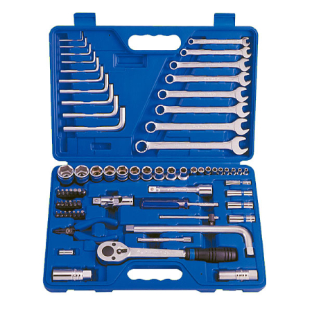 Набор инструментов для автомобиля, 72 предмета King Tony 7572MR