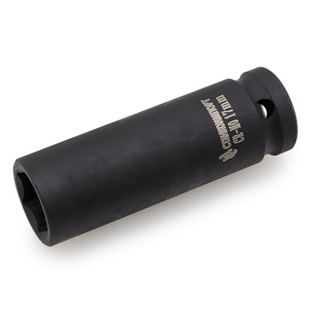 Головка торцевая ударная длинная 1/2", 17 мм, СТАНКОИМПОРТ CS-12.21.17 Головка торцевая ударная длинная 1/2", 17 мм, СТАНКОИМПОРТ CS-12.21.17