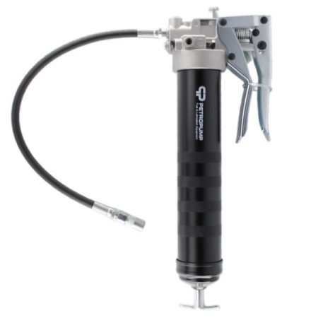 Шприц для смазки пистолетного типа 500 см3, гибкий шланг, Petropump PP100331