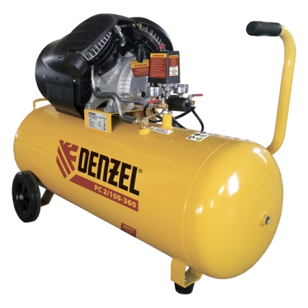 Компрессор масляный коаксиальный Denzel PC 2/100-360