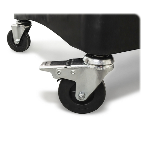 Тележка инструментальная открытая пластиковая, 3 полки, STANKO TIL80013