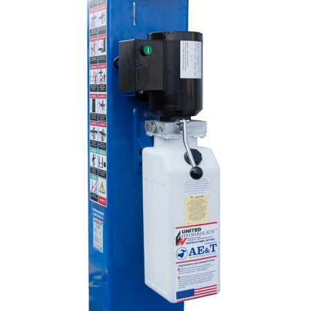 Подъемник автомобильный двухстоечный электрогидравлический, 4 тонны, AE&T T4M (220V)