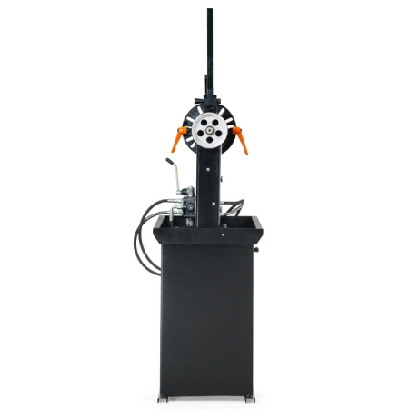 Станок для правки литых дисков, один цилиндр, ручное вращение, 380В, KraftWell KRW-RS28M