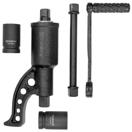 Гайковерт ручной механический 1", 3800 Нм, с головками 32, 33 мм, THORVIK LSW2