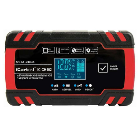 Зарядное устройство 12/24В iCarTool IC-CH102
