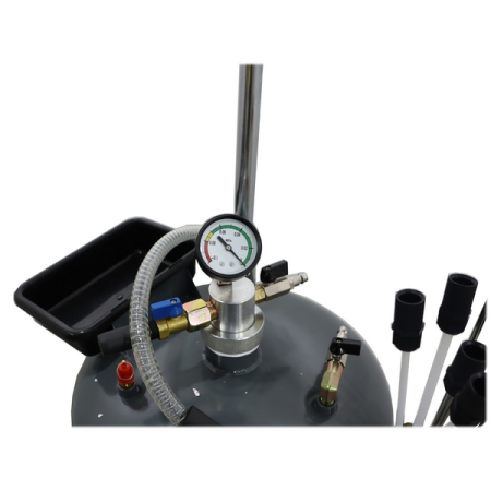 Установка для слива и откачки масла и антифриза, 80 л, KraftWell KRW1832.80L