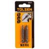 Набор вставок (бит) 1/4", Pozidriv PZ1, 50 мм, 2 предмета TOLSEN TT20317