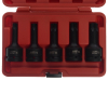 Набор бит-головок ударных 3/4" TORX, T60-T100, 5 предметов, JTC-J605T