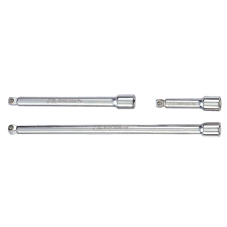 KING TONY 3103PR Набор удлинителей 3/8 дюйма с шаровым окончанием 75, 150, 250 мм 3 предмета