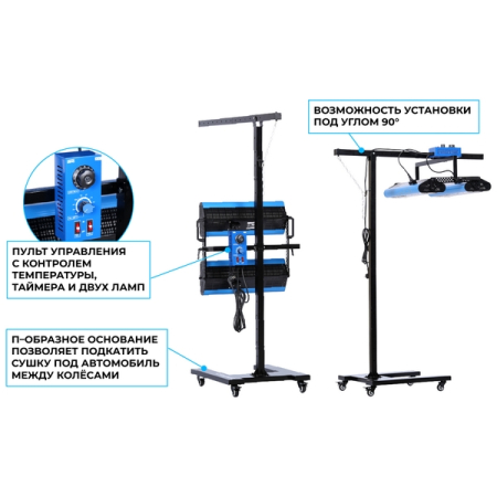 NORDBERG IF24 Сушка инфракрасная коротковолновая, 2 элемента