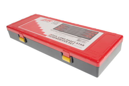 Набор отверток TORX T10х250мм-Т30х250мм удлиненных 6 предмета JTC