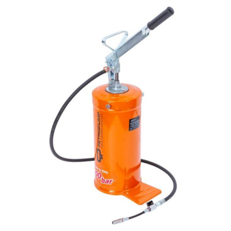 Ручной солидолонагнетатель с емкостью 12 кг, 300 бар, проф. версия, Petropump PP210008