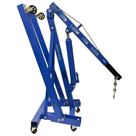 Кран гидравлический складной, 2 т, Great Wolf GW-0220