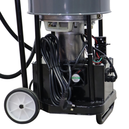 Нагнетатель солидола мобильный с электроприводом, 20 л, 220 В, KraftWell KRW1798.EN