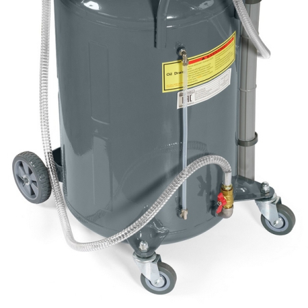 Установка для слива и откачки масла и антифриза, 80 л, KraftWell KRW1832.80L