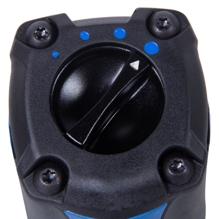 Гайковерт пневматический ударный квадрат 1/2 дюйма, 1288 Нм, в комплекте 3 торцевые головки KING TONY P33481-095B