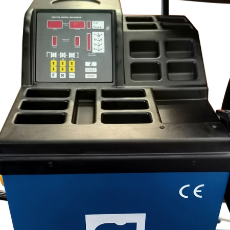 Балансировочный станок для грузовых автомобилей, 10-24 дюймов, AE&T BT-850 (380)