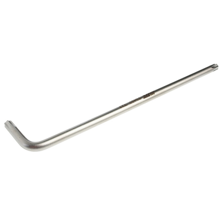 Ключ TORX/TORX с отверстием Г-образный T27H удлиненный L=140 мм JTC-73427