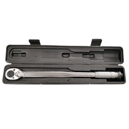 Динамометрический ключ квадрат 1/2 дюйма 28-210 Нм в кейсе Мастак 012-40210C