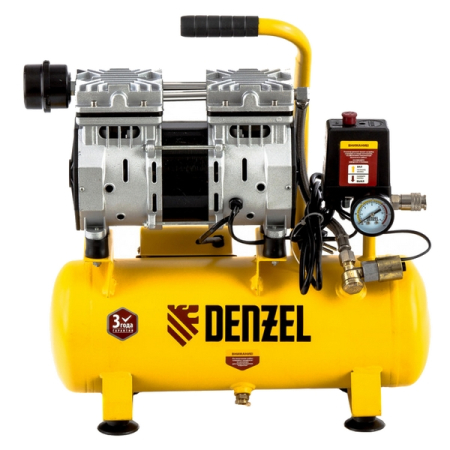 Компрессор воздушный бесмасляный Denzel DLS650/10
