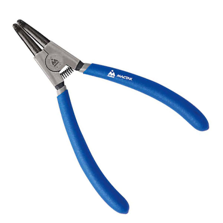 Съемник стопорных колец, губки разжимные гнутые, 170 мм Мастак 033-30170H