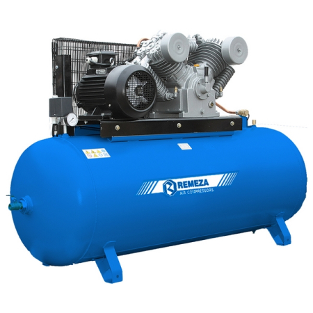 Компрессор ременной двухступенчатый Remeza СБ 4/Ф-500 LT 100/16