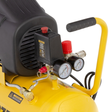 Компрессор воздушный безмасляный, прямой привод, Denzel DLC1300/24