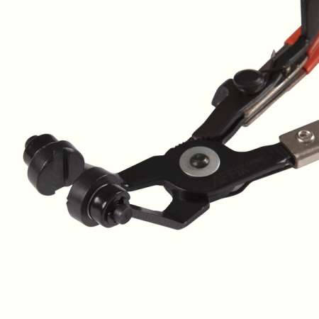 Щипцы для пружинных хомутов системы охлаждения, 45°, трещотка, AFFIX AF10330006