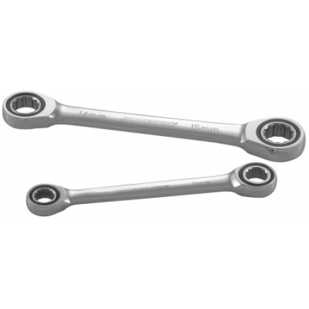 Ключ гаечный накидной трещоточный, 8х10 мм, Jonnesway, W680810