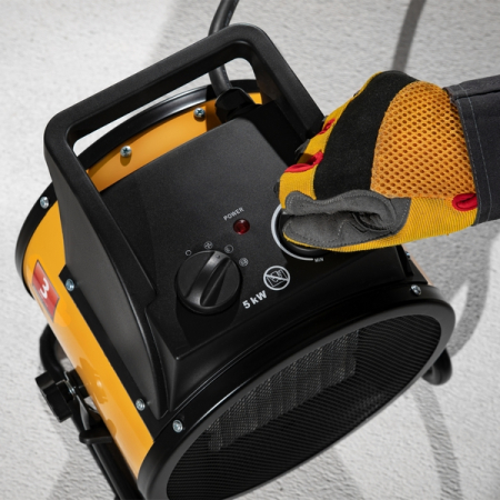 Тепловая пушка электрическая, керамический нагреватель, 230 В, 423 м3/ч, 5 кВт Denzel DHC 5-400