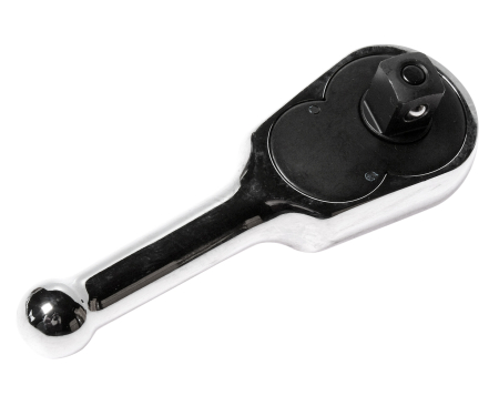 Ключ трещотка 1/2" 45 зубьев 130мм металлическая рукоятка JTC