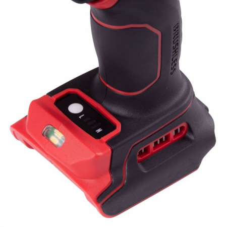 Гайковерт аккумуляторный ударный 3/4", 1900 Нм, 18 В, MIGHTY SEVEN DW-601