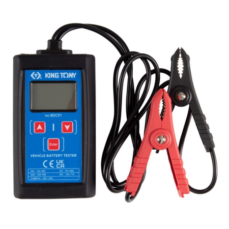 KING TONY 9DC51 Тестер аккумулятора автомобиля 12V