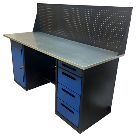 Верстак инструментальный двухтумбовый, экран, Great Wolf GWT-V1800B1