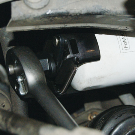 KING TONY 9AE52-110 Съемник масляных фильтров 1/2", 80-110 мм, двухзахватный