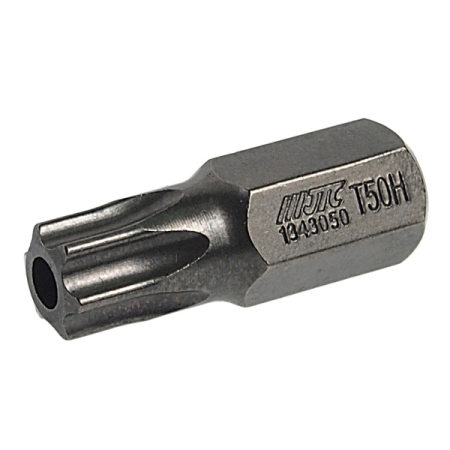 Бита TORX с отверстием T50Hx30 мм, 10 мм, JTC-1343050