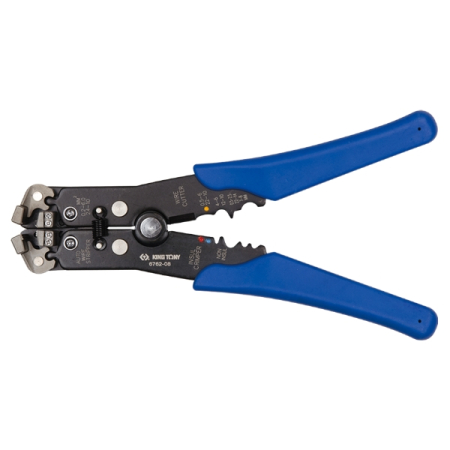 Стриппер для зачистки, резки проводов и обжима изолированных клемм King Tony 6762-08