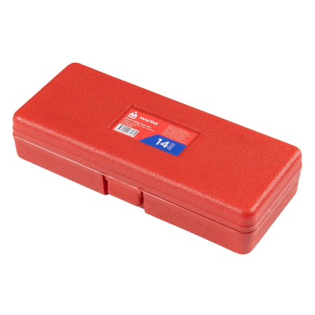 Набор насадок для пробок слива масла, 3/8”, 14 предметов, МАСТАК 103-48014C Набор насадок для пробок слива масла, 3/8”, 14 предметов, МАСТАК 103-48014C