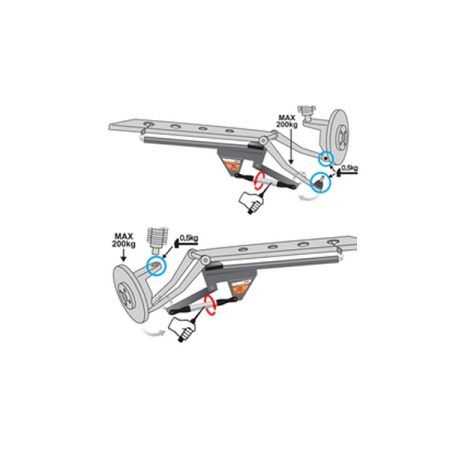 BAHCO BS25 Устройство для обслуживания подвески BAHCO BS25 Устройство для обслуживания подвески