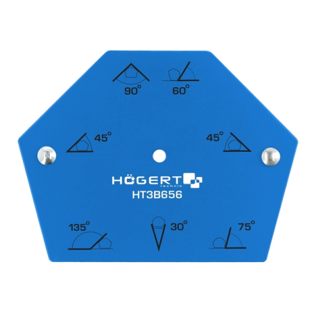 Магнитный угольник для сварки, 22,5 кг, HOEGERT HT3B656