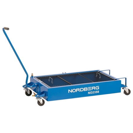 NORDBERG NO2358 Емкость для сбора масла на колесах, 58 л, синяя